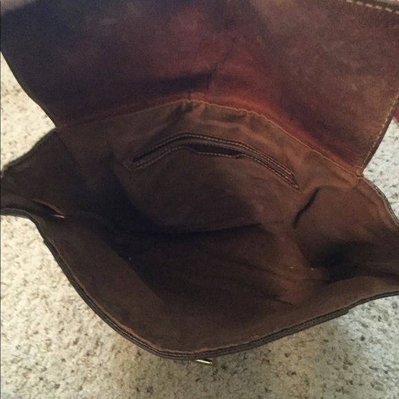 LOUIS VUITTON DAMIER CENTENAIRE VINTAGE BACKPACK LEATHER SHOULDER PURSE BAG Y2K - Picture 7 of 14